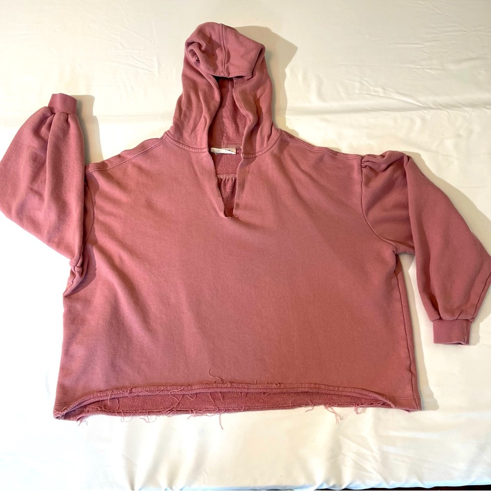 ZENANA WOMENS HOODIE , Size Medium, Good Condition , Mauve, Preowned